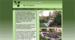 Desktop Screenshot of creativel-scapes.com